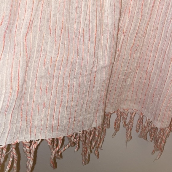 NWOT Lemlem Inku Striped Cotton Mini Dress in white combo size S, oversized - Picture 7 of 12